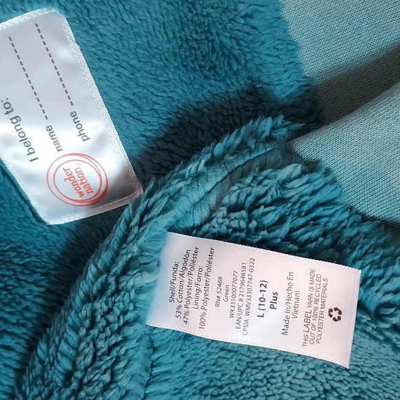 Girls Sherpa Lined Hoody - Picture 6 of 8